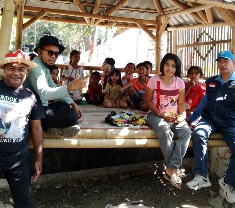 SILATURAHMI YANG TERSIRAT DI BENAK ANAK-ANAK KABOR