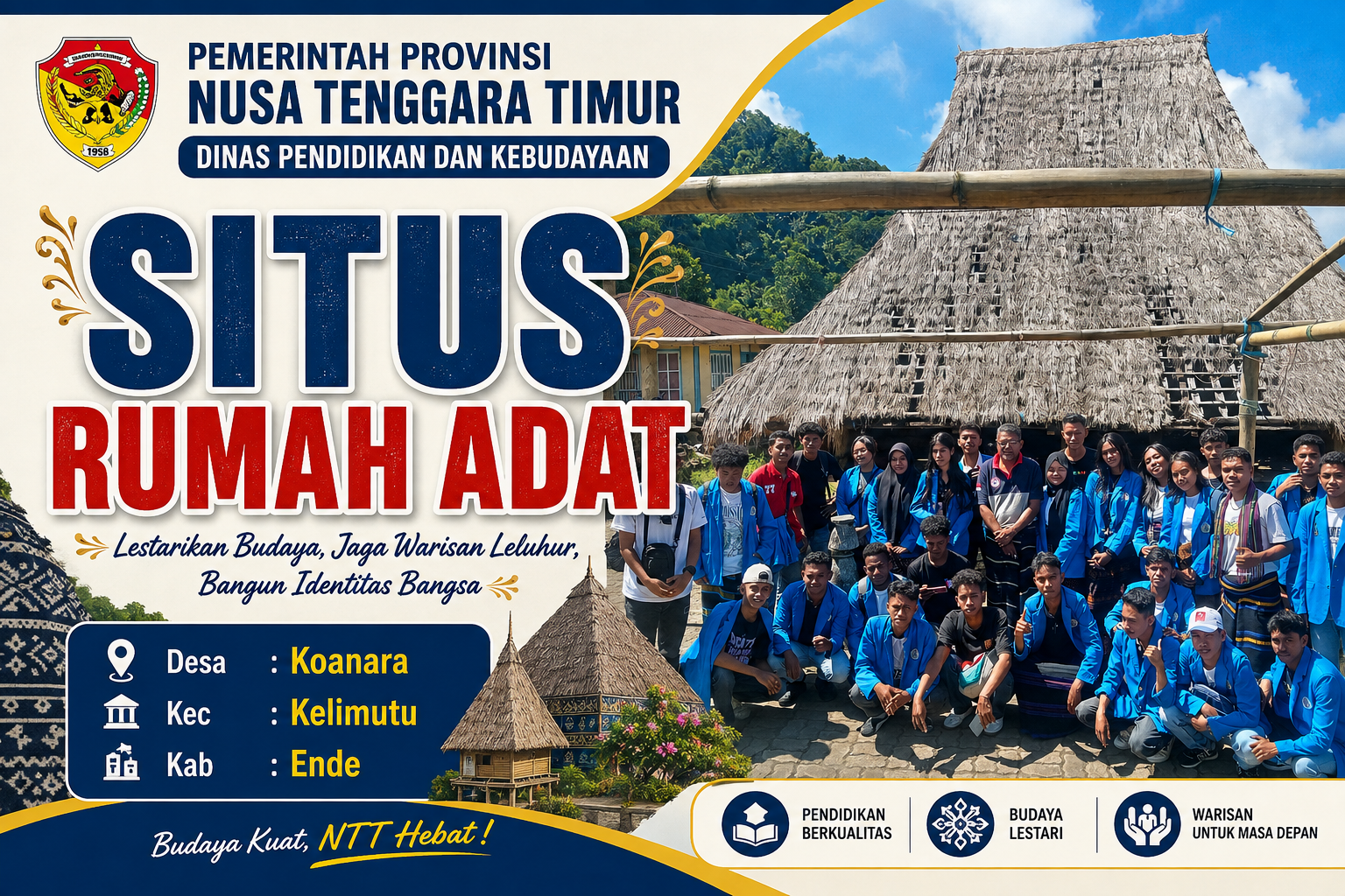 Situs Rumah Adat Moni-Koanara